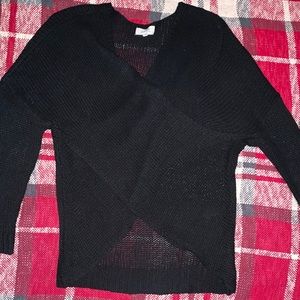 Criss cross sweater